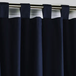 CommonWealthWeathermate Room Darkening Tab Top Panel Pair each 40" x 63" Navy