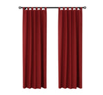 Weathermate Room Darkening Tab Top Panel Pair each 40" x 63" Burgundy