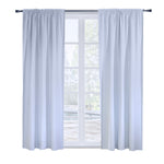 CommonWealthUltimate Liner Blackout Multi Header Curtain Liner 45" x 88" White