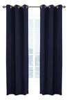 Weathermate Room Darkening Grommet Curtain Panel Pair each 40" x 84" Navy