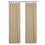CommonWealthWeathermate Room Darkening Tab Top Panel Pair each 40" x 95" Khaki