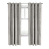 CommonWealthBrooke Printed Room Darkening Grommet Curtain Panel 54" x 84" Grey