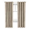 CommonWealthBrooke Printed Room Darkening Grommet Curtain Panel 54" x 84" Beige