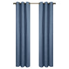 Weathermate Room Darkening Grommet Curtain Panel Pair each 40" x 95" Blue