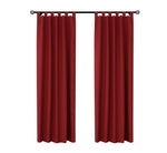 Weathermate Room Darkening Tab Top Panel Pair each 40" x 72" Burgundy