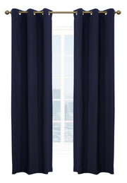 Weathermate Room Darkening Grommet Curtain Panel Pair each 40