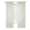 Rhapsody Lined Light Filtering Grommet Curtain Panel 54" x 108" Ivory
