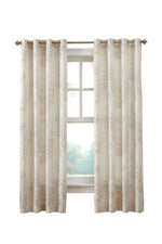CommonWealthLana Light Filtering Grommet Curtain Panel 50" x 84" Ivory