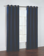 CommonWealthCambridge Room Darkening Grommet Curtain Panel 52" x 84" Navy