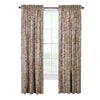 Rockport Light Filtering Pole Top Curtain Panel Pair each 50" x 84" Linen