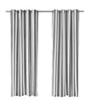 Coastal Stripe Light Filtering Grommet Outdoor Curtain Panel 50" x 84"
