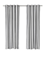 Coastal Stripe Light Filtering Grommet Outdoor Curtain Panel 50" x 84"