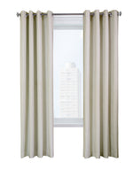 CommonWealthVentura Blackout Grommet Curtain Panel Pair each 52" x 84" Natural