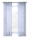 CommonWealthPrimavera Light Filtering Grommet Curtain Panel 52" x 95" White