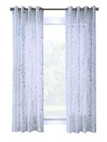 CommonWealthPrimavera Light Filtering Grommet Curtain Panel 52" x 95" White