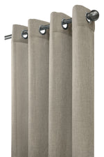 CommonWealthLimbourg Light Filtering Grommet Curtain Panel 52" x 108" Linen