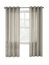 CommonWealthLimbourg Light Filtering Grommet Curtain Panel 52" x 84" Linen