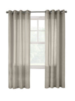 CommonWealthLimbourg Light Filtering Grommet Curtain Panel 52" x 84" Linen