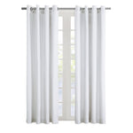 CommonWealthHarmony Light Filtering Grommet Curtain Panel 52" x 84" White