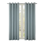 CommonWealthHarmony Light Filtering Grommet Curtain Panel 52" x 84" Blue