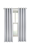 CommonWealthMargaret Light Filtering Grommet Curtain Panel 52" x 84" White