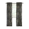 Rockport Light Filtering Pole Top Curtain Panel Pair each 50" x 84" Dark Grey