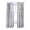 CommonWealthVentura Blackout Tab Top Curtain Panel Pair each 52" x 84" White
