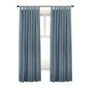 CommonWealthVentura Blackout Tab Top Curtain Panel Pair each 52" x 63" Blue