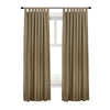 CommonWealthVentura Blackout Tab Top Curtain Panel Pair each 52" x 63" Pebble