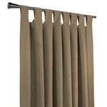 CommonWealthVentura Blackout Tab Top Curtain Panel Pair each 52" x 84" Pebble