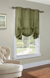 CommonWealthWeathermate Room Darkening Grommet Tie-up Curtain 40" x 63" Sage