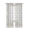 CommonWealthSymphony Light Filtering Grommet Curtain Panel 52" x 63" Rose