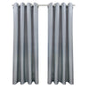 Seascapes Light Filtering Grommet Outdoor Panel Pair each 50" x 96" Alloy Grey