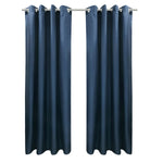 Seascapes Light Filtering Grommet Outdoor Panel Pair each 50" x 108" Indigo