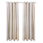 Seascapes Stripes Light Filtering Grommet Outdoor Panel Pair each 50" x 108"