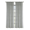CommonWealthTrenton Light Filtering Dual Header Curtain Panel 52" x 84" Grey