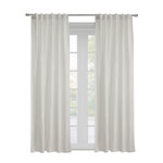 Danbury Light Filtering Dual Header Curtain Panel 52" x 84" Off-white