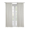 Danbury Light Filtering Dual Header Curtain Panel 52" x 95" Off-white