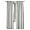 CommonWealthDanbury Light Filtering Dual Header Curtain Panel 52" x 95" Silver