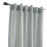 CommonWealthDanbury Light Filtering Dual Header Curtain Panel 52" x 84" Blue