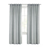 CommonWealthDanbury Light Filtering Dual Header Curtain Panel 52" x 95" Blue