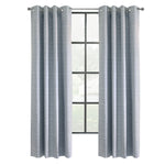 CommonWealth Home Fashions Solstice Blackout Grommet Curtain Panel 52" x 84" Navy