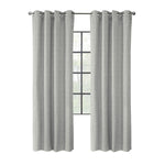 CommonWealthSabrina Blackout Grommet Curtain Panel 52" x 84" Silver