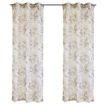 CommonWealth Antigua Sheer Grommet Outdoor Curtain Panel 54" x 84" Yellow