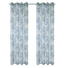 CommonWealth Antigua Sheer Grommet Outdoor Curtain Panel 54" x 96" Blue