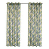 CommonWealth Bonaire Sheer Grommet Outdoor Curtain Panel 54" x 84" Green