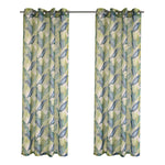 CommonWealth Bonaire Sheer Grommet Outdoor Curtain Panel 54" x 96" Green