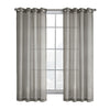 CommonWealth Home Fashions Belge Sheer Grommet Curtain Panel 52" x 95" Stone