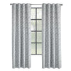 CommonWealthPatricia Blackout Grommet Curtain Panel 52" x 84" Silver
