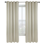 CommonWealthVigo Blackout Grommet Curtain Panel 52" x 84" Off-white